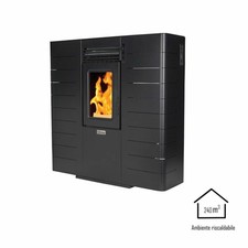 Prity Mia 75 x 45 x 80 cm Cucina a Legna con Forno - Nera (1P34) | Acquisti  Online su eBay