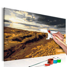 Malset mit Holzrahmen 90x30 Leinwand Erwachsene Gemälde Kit DIY n-A-0582-d-a 