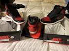 Size 10 - Jordan 1 Retro High OG Patent Bred 195243521617 | eBay