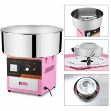 Machine à barbe à papa avec Bulle Candyfloss Rose Party vrai design Carnival