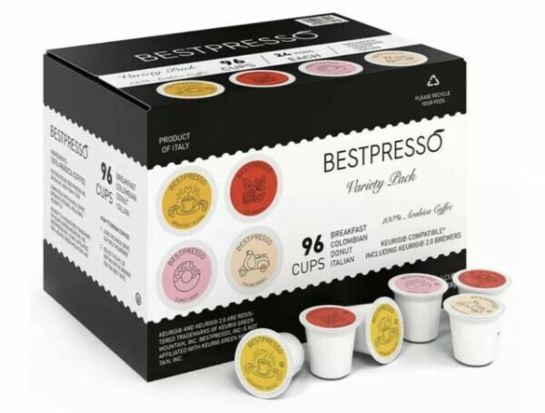 100 CAPSULES-COFFEE Passion My Mixture Black compatible with the machines... Photo Related