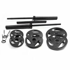 Fitness gear discount barbell weight set