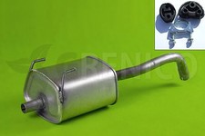 PEUGEOT 206 BERLINE 3//5 PORTES 1.4 1.6 75//90cV 1998-2003 Silencieux Arriere