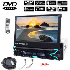 1Din 7/" Touch Car Stereo Vedio MP5 Player RDS AM FM Radio Wince BT4.0 USB//TF//AUX