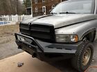 Fab Fours Red Steel Front Bumper Fits 94-02 Ram 2500 Ram 3500 DR94 ...