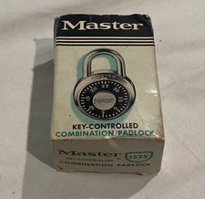 Master Lock 1500T Combination Padlock 2in Round Silver Pk2 for sale online 