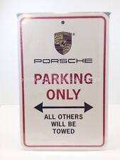 HangTime Ford Mustang Parking Only Sign Twister Orange 