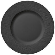 3x Teller Servierplatten Gastronomie Servierteller Porzellan Weiß 35,5/26,5 cm 