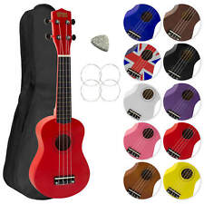 Soprano Beginner Ukulele Day Of The Dead by Gear4music with Gigbag