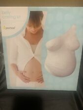Little Pear Belly Casting Kit, Expecting Mom Pregnancy Keepsake, Pregnant  Belly Mold, White 