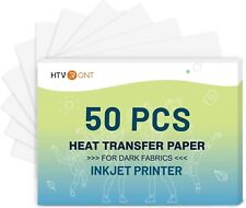 Heat Transfer Paper for Dark T Shirts 8.5x11 30Pack Iron on Transfer Paper  5055523300842