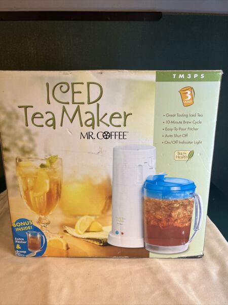 Mr. Coffee Iced Tea Maker 3 Quart Model TM70 With Pitcher - FREE SHIPPING !! Photo Related