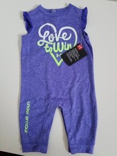 Sizes 0//3M 3//6M Under Armour BABY GIRL Hoodie /& Legging Tracksuit NWT MSRP $44