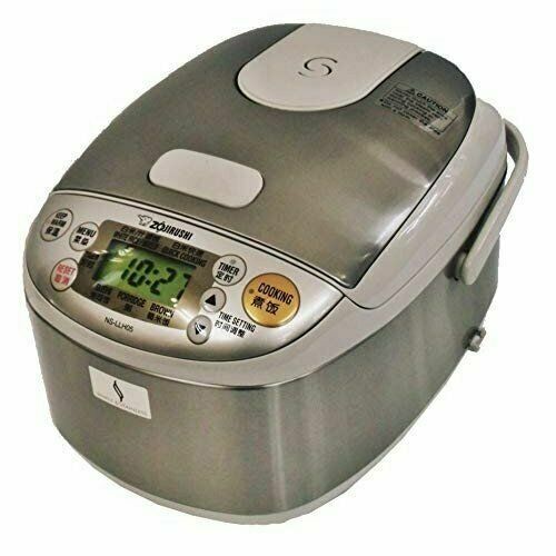 Zojirushi NS-TSC18 Micom Rice Cooker and Warmer 10-cup Stainless Brown