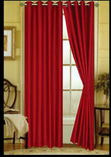 bright red curtains | eBay