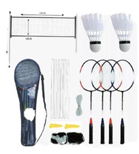 opti 2 person badminton set