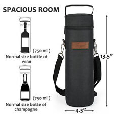 Premium+Insulated+2+Bottle+Wine+Carrier+Tote+Bag+%7C+Travel+With+