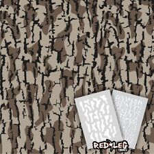 Redleg Camo Gk4 4 Piece Grass Wetland Duck Camouflage Stencil Kit 14" X 11" for sale online 