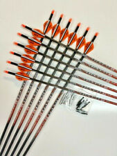 Pack of 6 Victory Archery VForce Sport Arrows with Raptor Vanes 