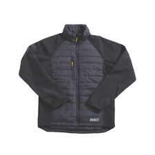 JCB Workwear Safety Jacket Eco Max Padded Black Large 46 inch Chest 