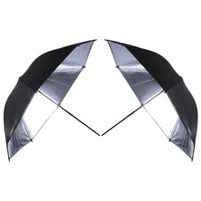 40/'/' Phottix® OMBRELLO RIFLETTENTE argento//nero 101cm