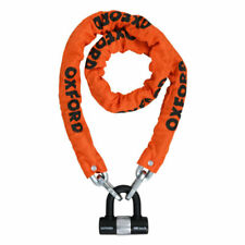 Oxford LK145 1.5m Motorcycle Lock Chain - Orange for sale online | eBay