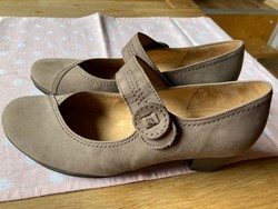 spangenpumps taupe