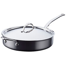 Pampered Chef NEW 12" Nonstick Skillet Item #2737 removable handle W/ LID #2747 