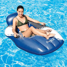 Intex Matratze 178 x 94cm Luftmatratze Pool Lounge 58836 blau Badeinsel Liege 