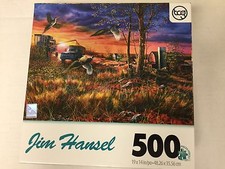 KI Jigsaw Puzzle 1000 Art of El Arte De Sam Timm Country Village 27x20 Duck for sale online 