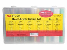 3m Heat Shrink Tubing Fp 301 1 In X 25 Ft Black For Sale Online Ebay