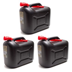 2x Benzinkanister 20 Liter ROT NEU Benzin-Kanister Diesel 20L Kraftstoffkanister