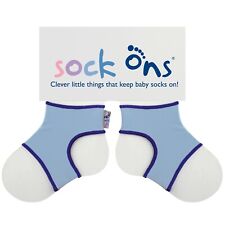 Sock Ons Sockenhalter Babysocken Small 0-6m Black NEU 