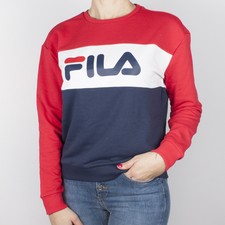 Felpa Girocollo Fila Leah Crew Rossa Donna Taglia L codice 687043 g06 Felpa Girocollo Fila Leah Crew Rossa Donna Taglia L codice 687043 g06