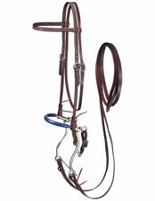 NEW HORSE TACK! Showman Lariat Rope Tie Down w/ Medium Oil Leather Cheeks