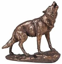 Pacific Giftware PT Howling Wolfs Decorative Resin Bookends Set