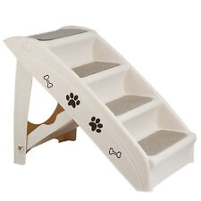 DSA Trade Shop Dog Pet Stairs Cat Steps Indoor Ramp Folding Animal Ladder with Cover 