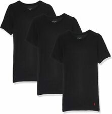 Mens Plain T-Shirt Long Sleeve Top Thermal Henley Jumper Cotton