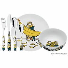 CreaTable 15027 Kindergeschirr-Set Teddy für 1 Personen Porzellan 1 Set, 3-tei 