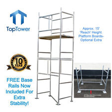 Details about   NEW DIY Steel Scaffold/Scaffolding Tower/Towers 4x4x33'wh HD 