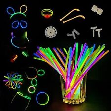 12 300pcs LED Light up Foam Sticks Flashing Glow Tubes Cheer Soft Batons  Wand 12pcs for sale online