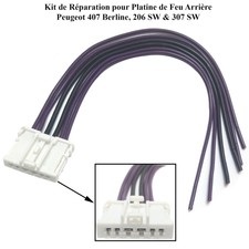 Ford Focus Rear Bumper Parking Sensor Loom Harness & BLIS Wiring 2015