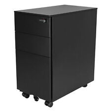 Lorell LLR17427 Soho Mobile Cabinet Black for sale online 
