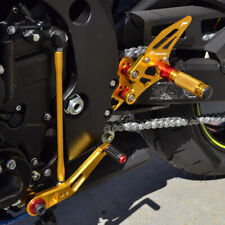 Pro-Bolt Aluminium Sprocket Nuts 10mm Set x 6 Drilled Gold Honda CB1000R 08-17 