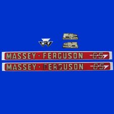 Massey Ferguson System Mf 35 MF35 835 Traktor Motorhaube Aufkleber Set 