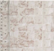 No-Wax Marble Nile Green Flooring 11-1/2 x 8-3/4 #MH5957 Dollhouse 