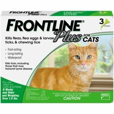 Frontline Plus Flea And Tick Treatment For Cats 6 Doses For Sale Online Ebay
