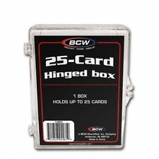 10 Kasten Ultra pro 15-Card Scharnier Plastik Boxen Halter für Sammelkarten