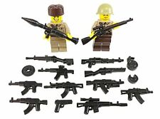 250 PCS Brick Arms Custom Lego Guns Minifigure Military Weapon Lot Chrome 