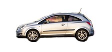 Türschutz Barres rammschutz pour OPEL AGILA A van 2000-2007